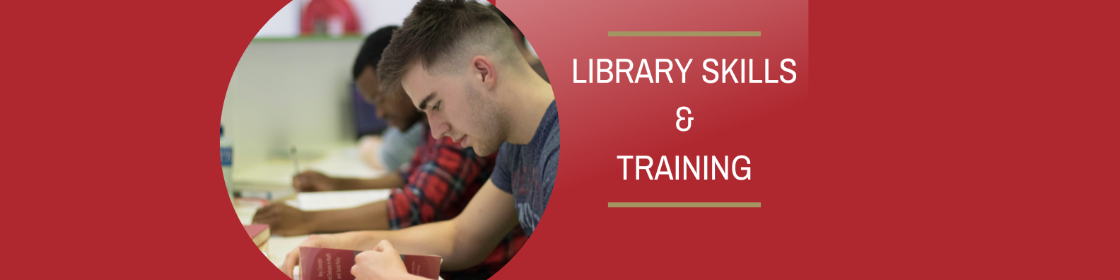 Library skills and training